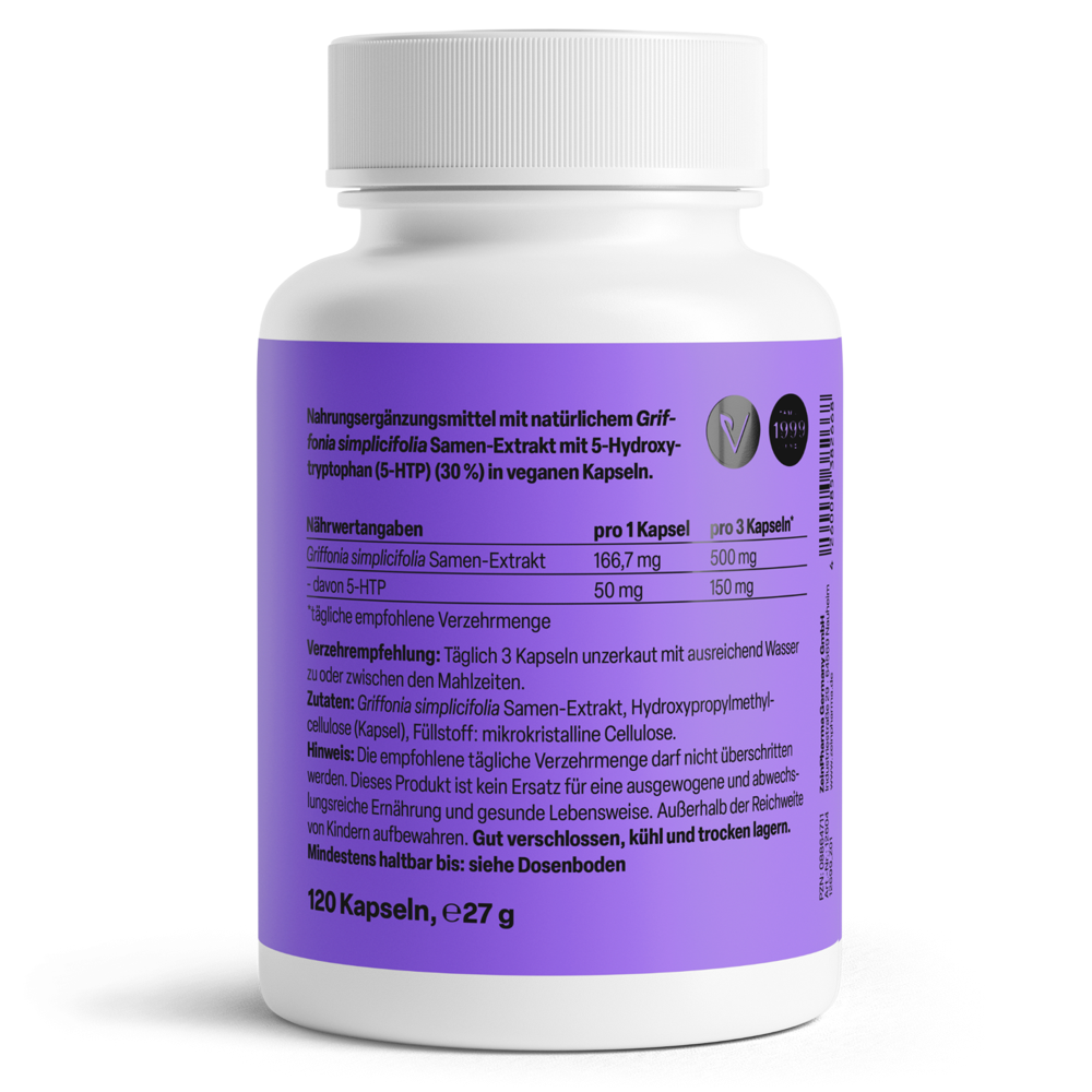 Zein Pharma Griffonia Simplicifolia 5-HTP – Premium Mod