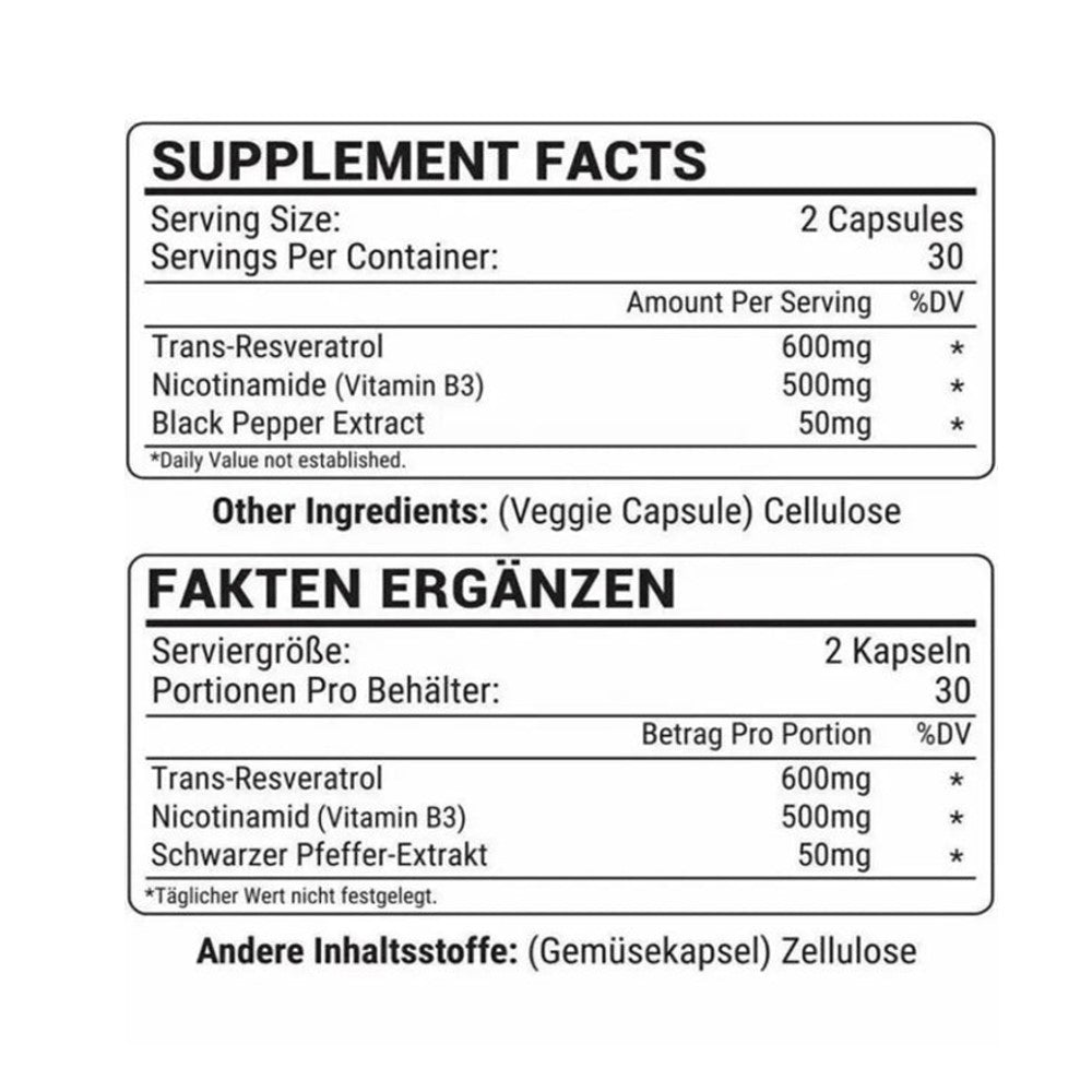 NMN & Resveratrol Capsules