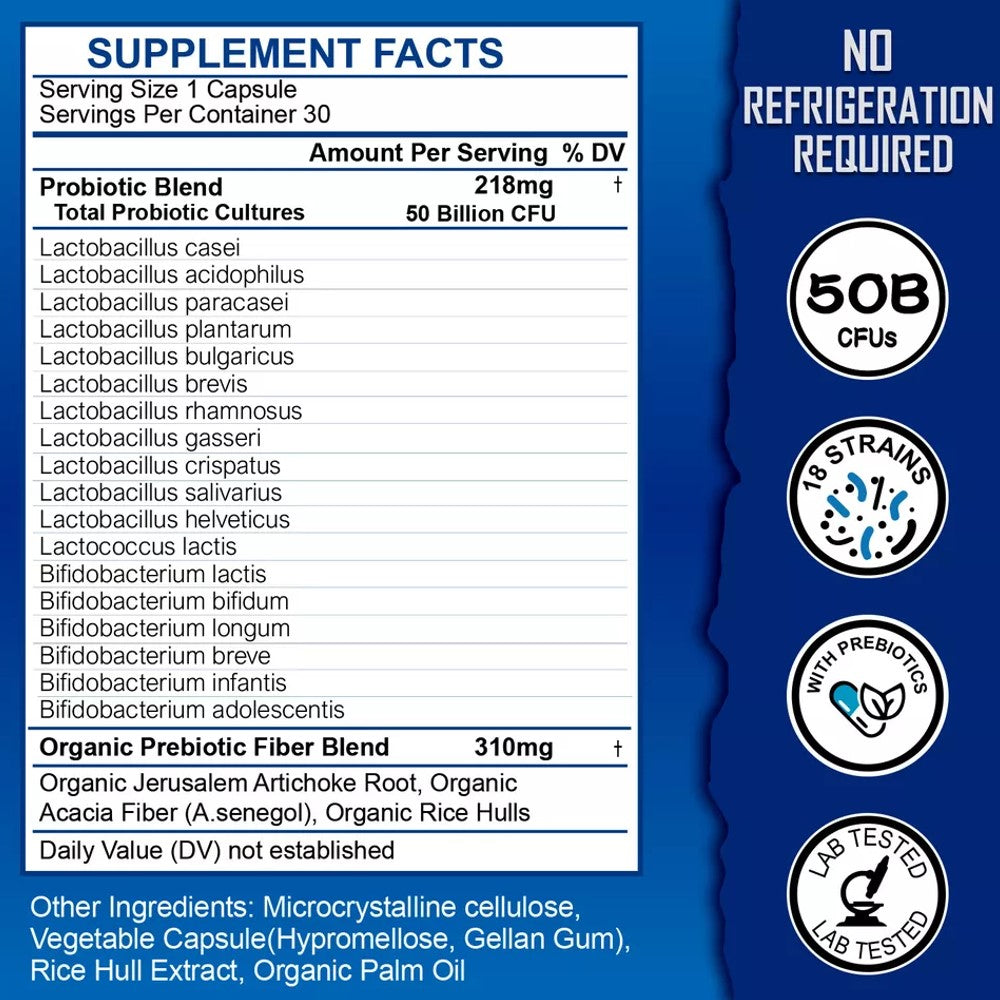 Menxi Probiotic & Prebiotic Capsules