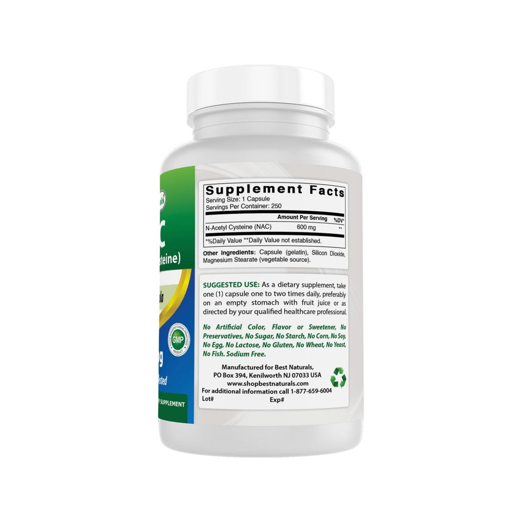 Best Naturals NAC Capsules