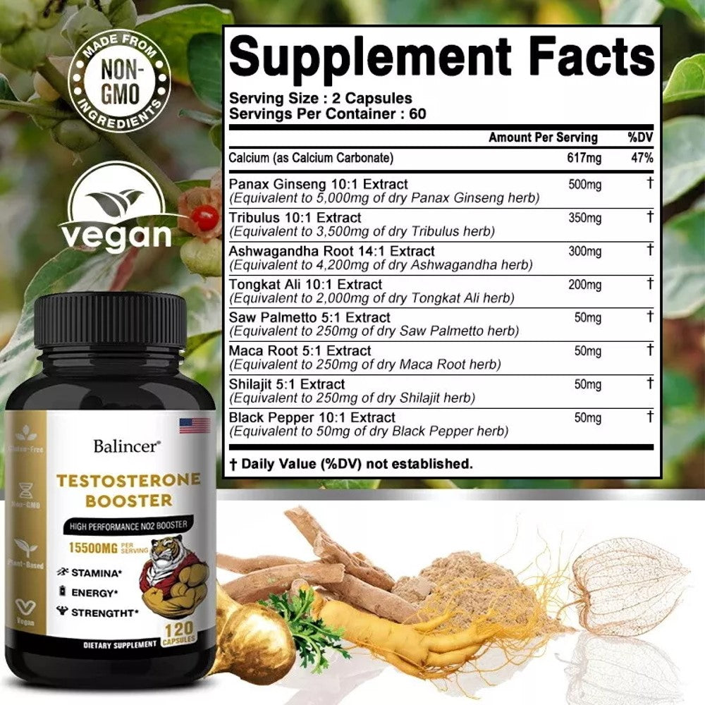 Balincer Testosterone Booster Capsules