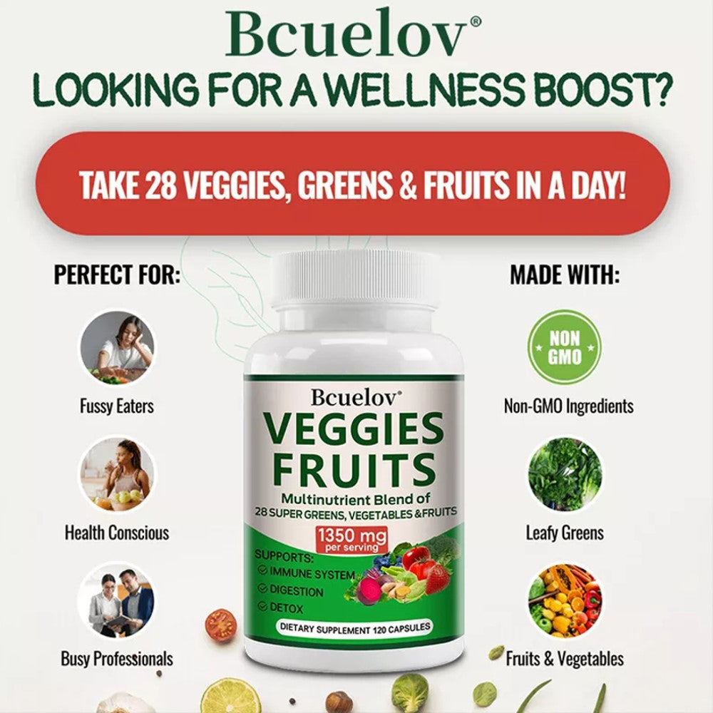 Bcuelov Veggies Fruit Capsules