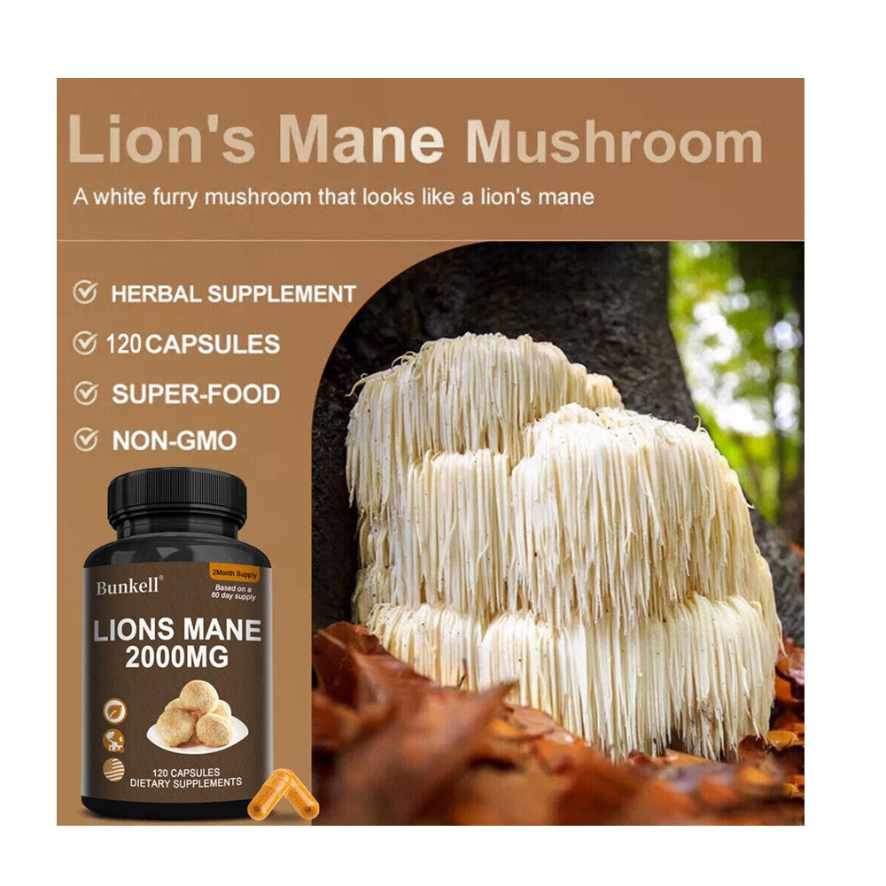 Bunkwell Lion’s Mane Capsules