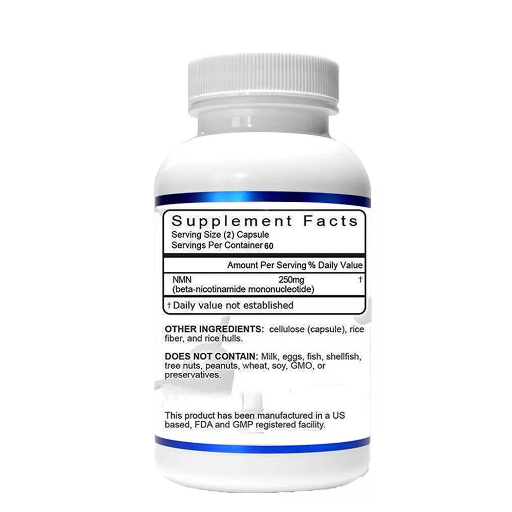 NMN Nicotinamide Mononucleotide Capsules - Brain Function