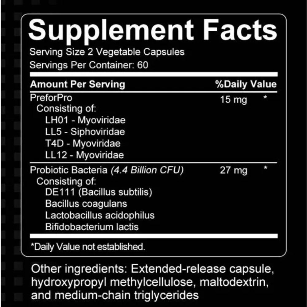 Bcuelov Probiotic & Prebiotic Capsules