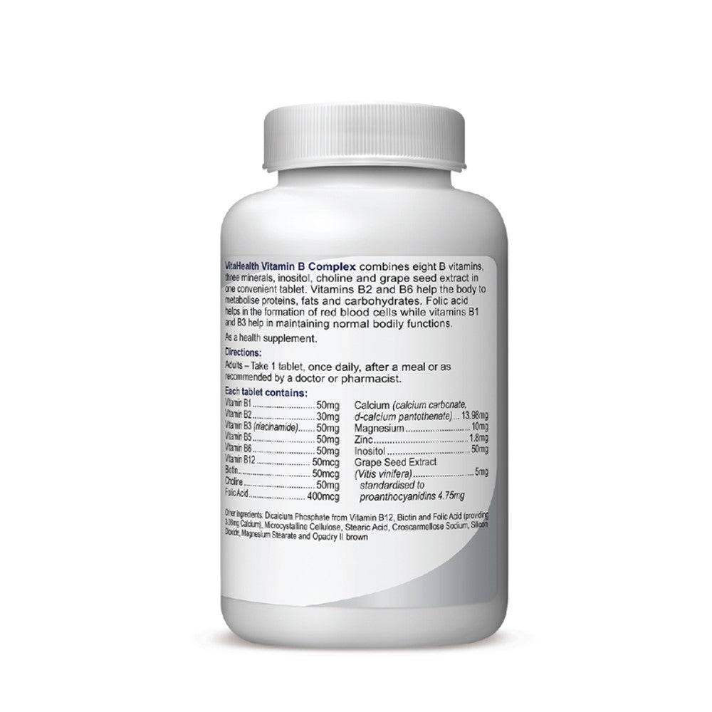 Vita Health Vitamin B Complex Capsules