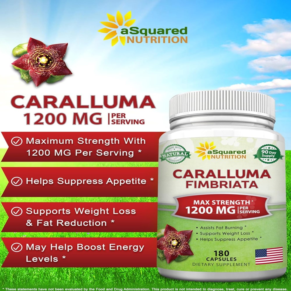 A Squared Nutrition Caralluma Fimbriata Capsules