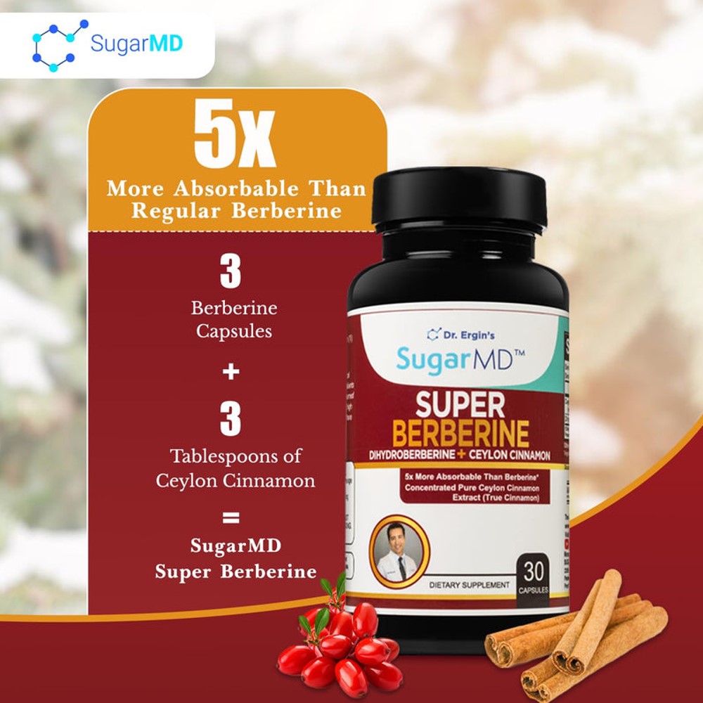 Sugar MD Super Berberine Capsules