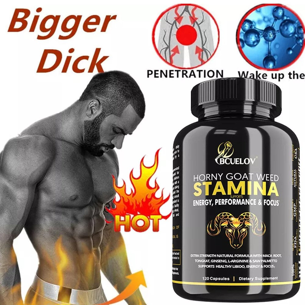 Bcuelov Horny Goat Weed Capsules