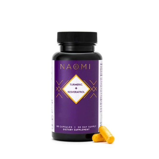 Naomi Turmeric + Resveratrol Capsules