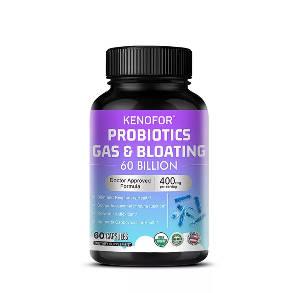 Kenofor Probiotic Gas Bloating 60 Billion Capsules