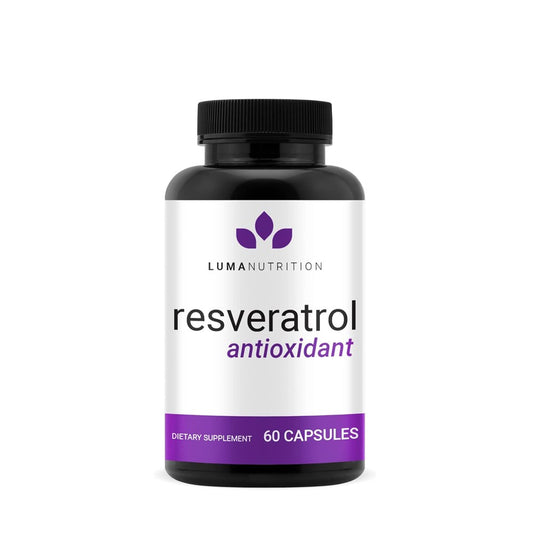 Luma Nutrition Resveratrol Antioxidant Capsules