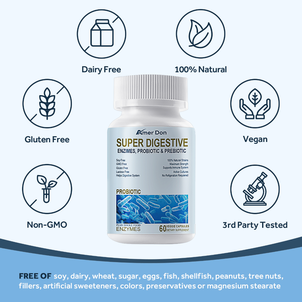 Amer Don Lactobacillus Rhamnosus With Cfu Probiotic Capsules