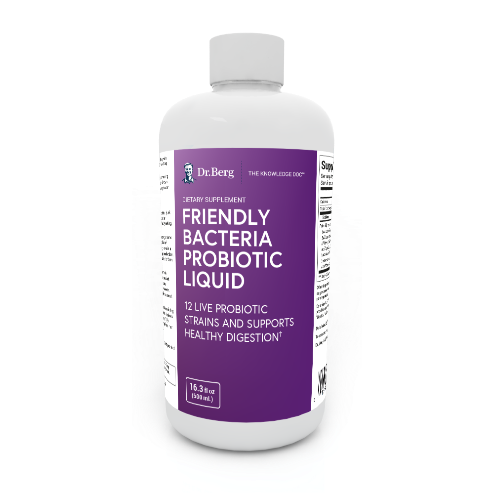 Dr. Berg Best Probiotic – 12 Live Strains for Gut & Digestive Health