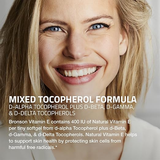 Natural Vitamin E Complex 400 IU Supplement - My Daraz Store