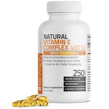 Natural Vitamin E Complex 400 IU Supplement - My Daraz Store