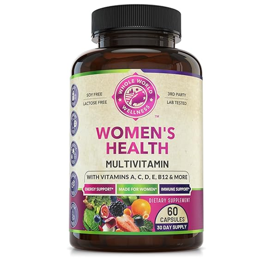 World Hole Wellness  Women's Health Multivitamin – 60 Capsules