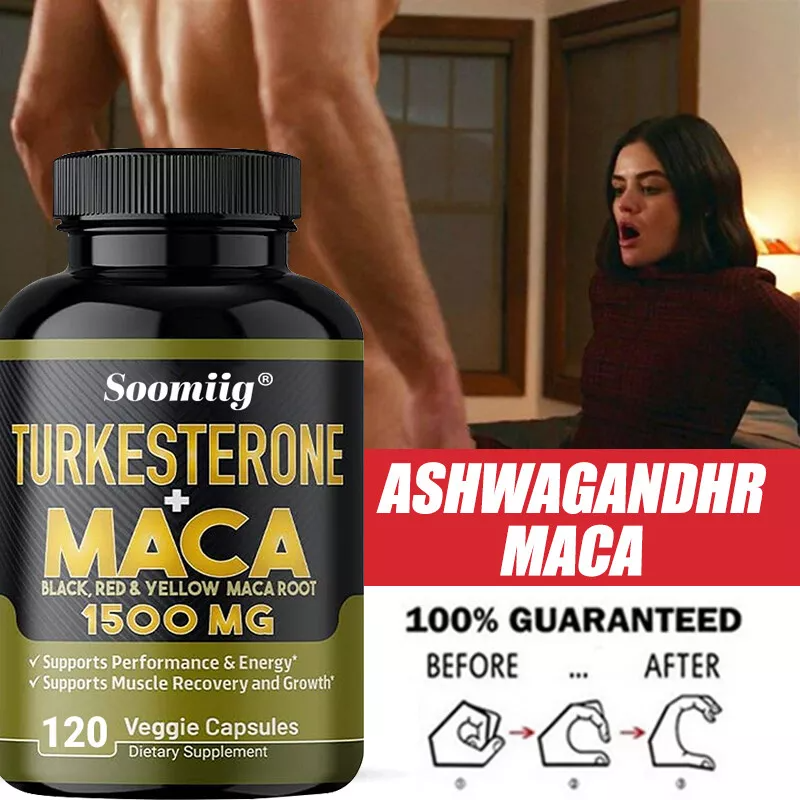 Soomiig Turkesterone + Maca Capsules