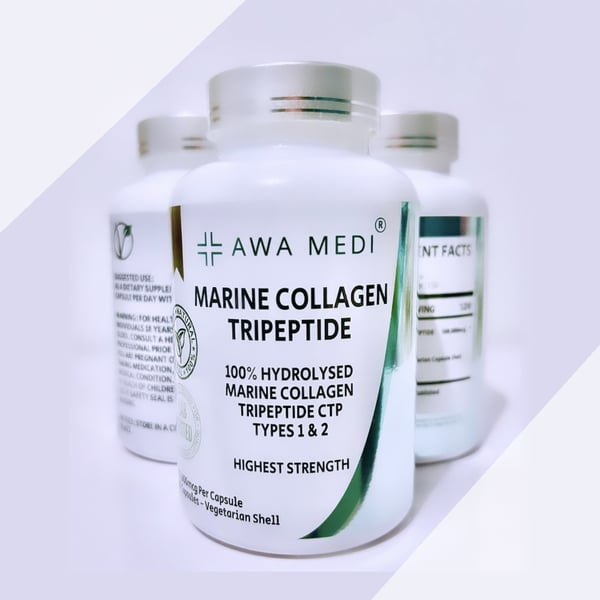 Awa Medi Marine Collagen Triptide Capsules