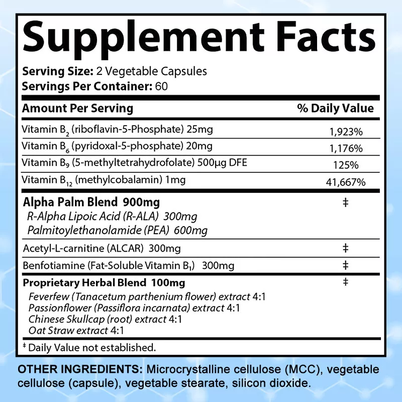 Tecepec Maximum Power Sciatic Nerve Formula Capsules