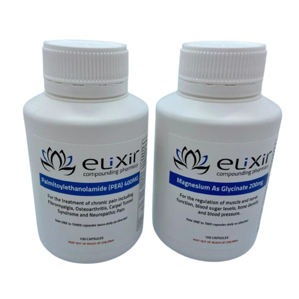 Elixir Palmitoylethanolamide (PEA) Capsules