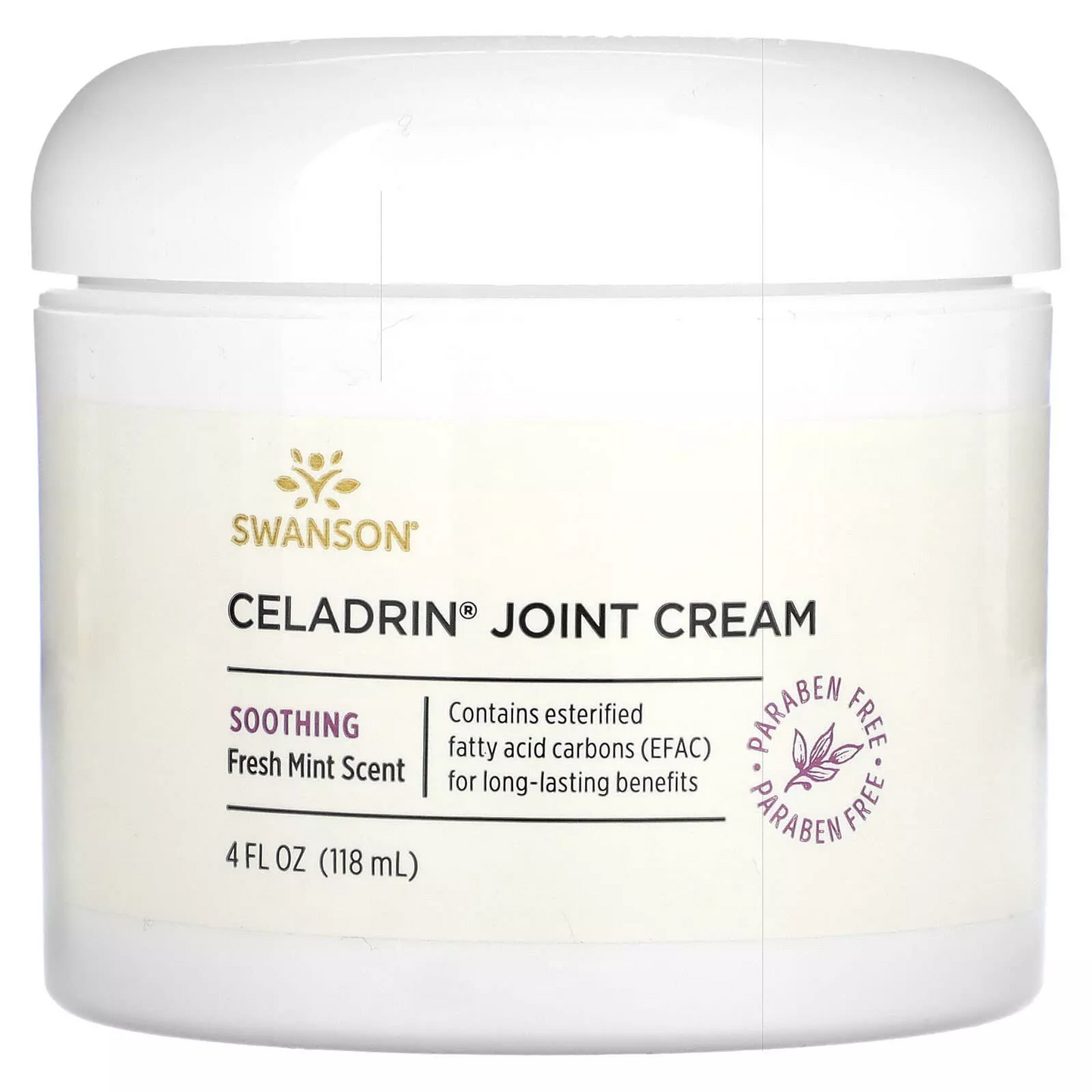 Swanson Celadrin® Joint Cream | Soothing Fresh Mint Scent