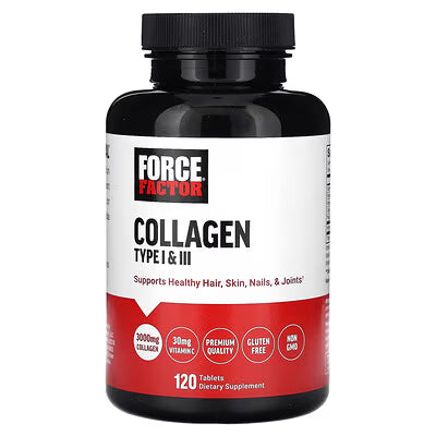 Force Factor Collagen Type I & III Supplement