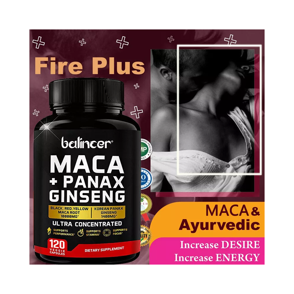 Balincer Maca + Panax Ginseng Capsules