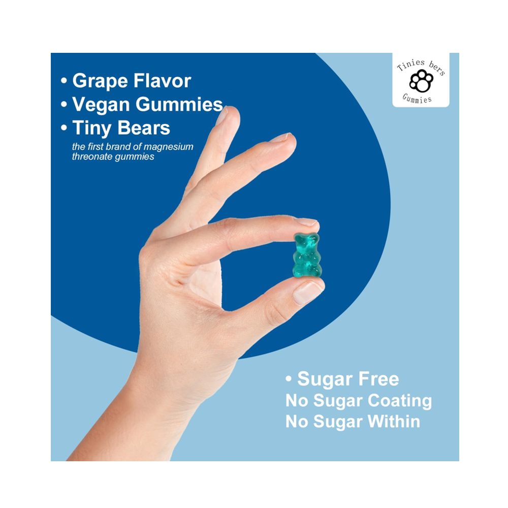 Tinies Bers Magnesium Threonate Gummies