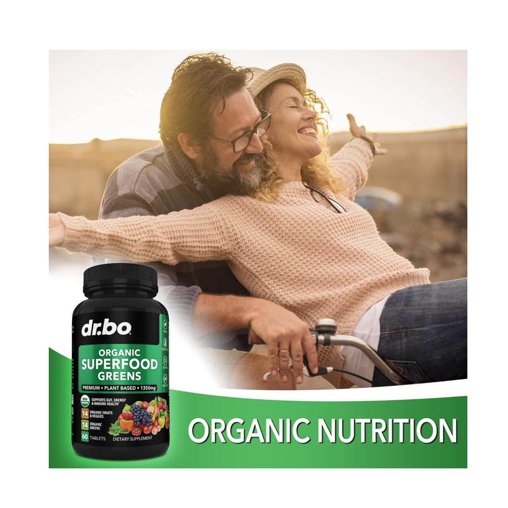 Dr. Bo Organic Superfood Greens Tablets