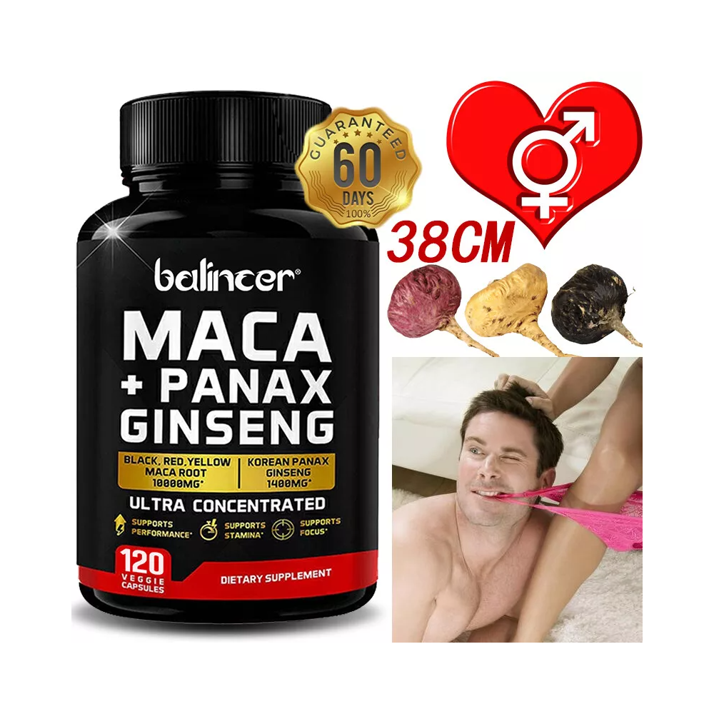 Balincer Maca + Panax Ginseng Capsules