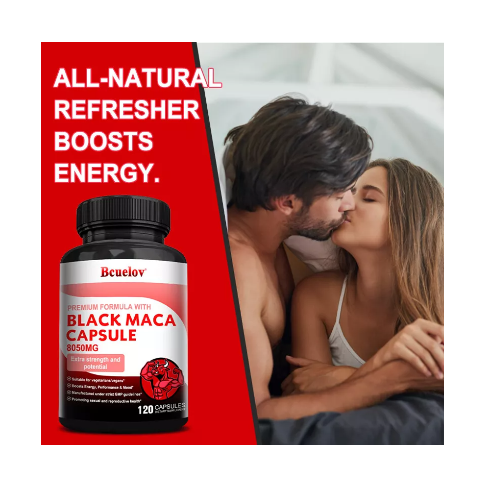 Bcuelov Black Maca Capsules