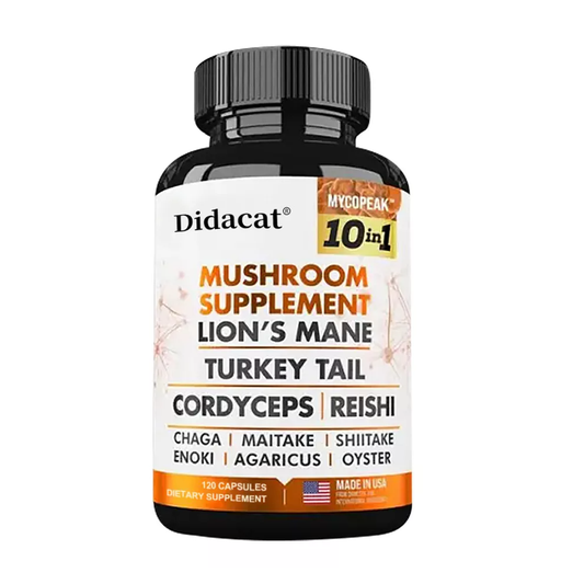 Didacat Mushroom Supplements Capsules