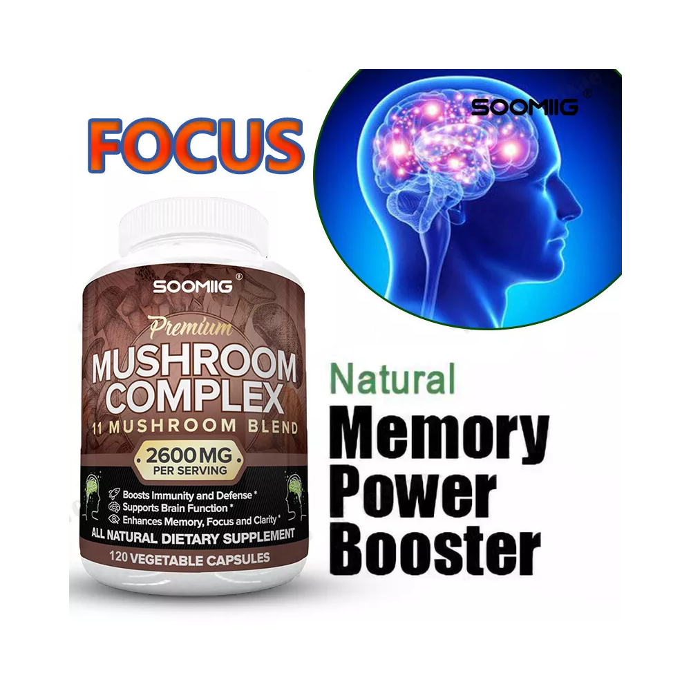 Mushroom Complex Supplement Capsules