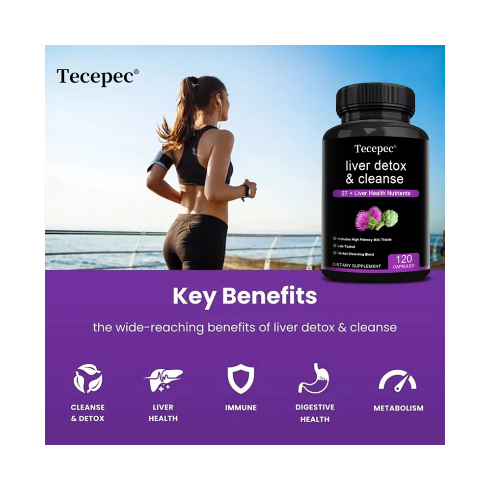 Tecepec Liver Detox & Cleanse Capsules