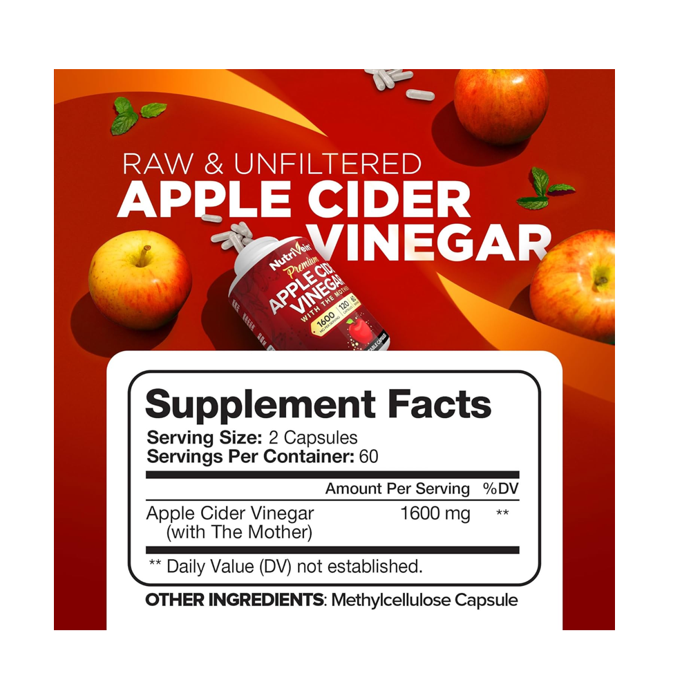 Nutrivein Premium Apple Cider Vinegar Capsule