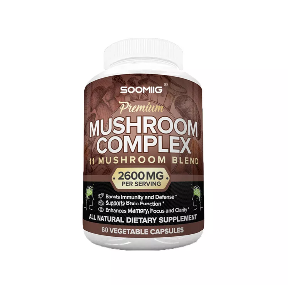 Mushroom Complex Supplement Capsules