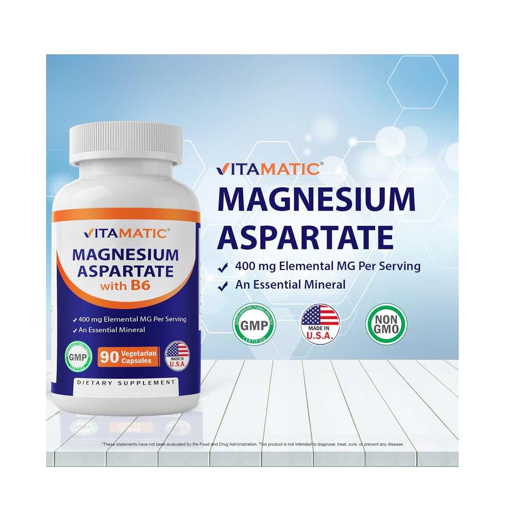 Vitamatic Magnesium Aspartate Capsules