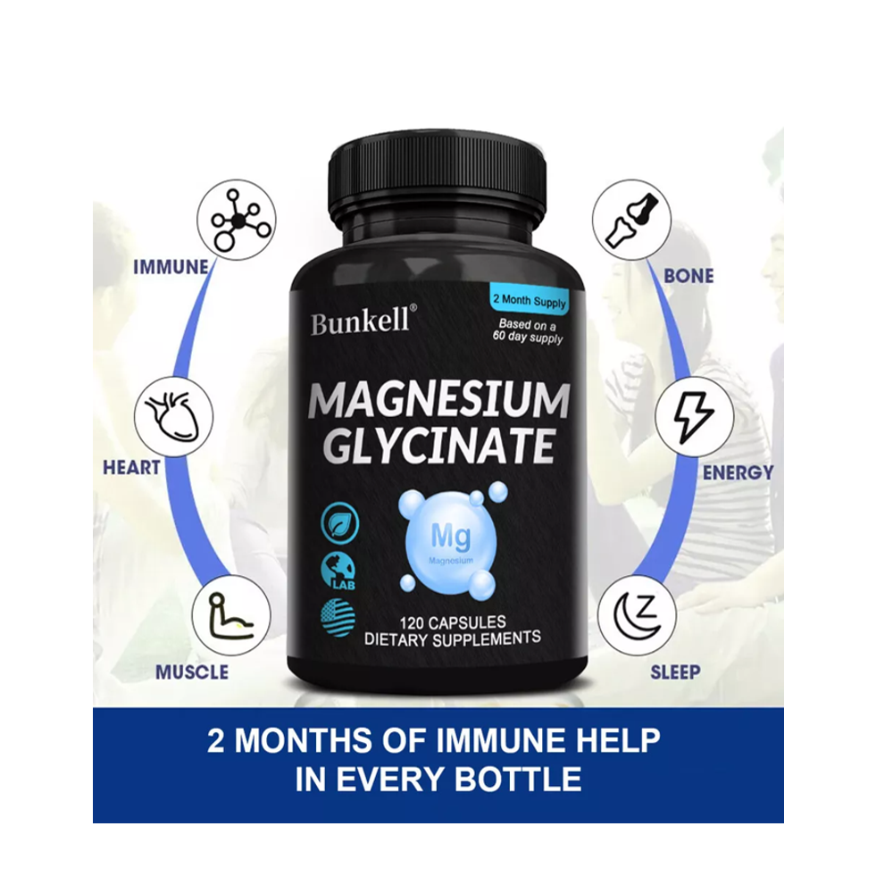 Bunkell Magnesium Glycinate Capsules