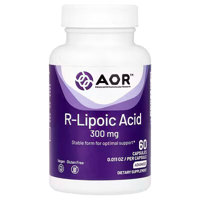 AOR R-Lipoic Acid 150 Mg Supplement
