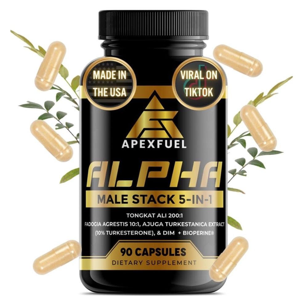 Apexfuel Alpha Male Stack (5-In-1) 60 Capsules