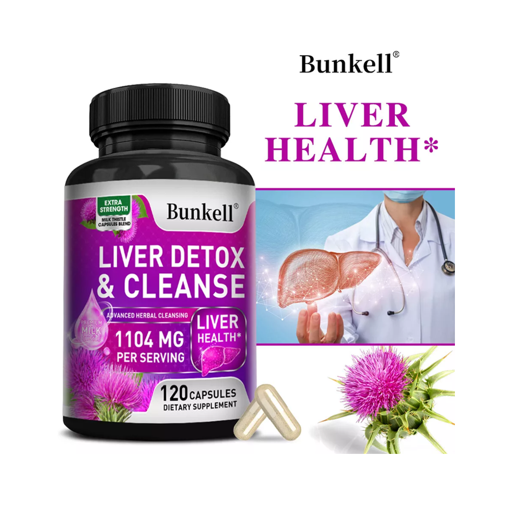 Bunkwell Liver Detox Cleanse Capsules