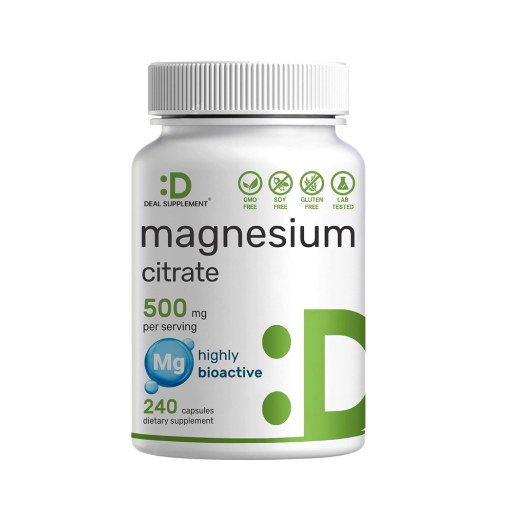 Deal Supplement Magnesium Citrate Capsules