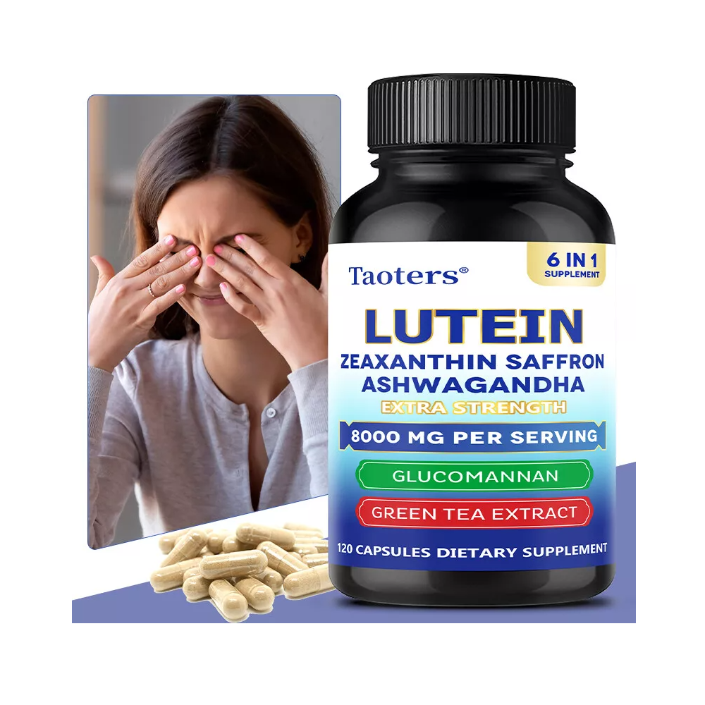 Taotors Lutein and Zeaxanthin Saffron Capsules