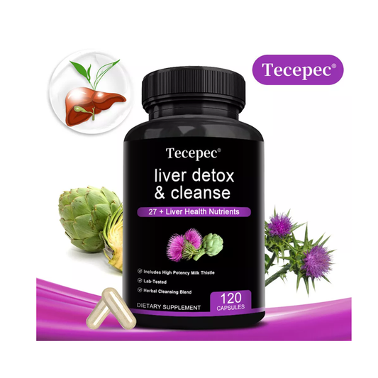 Tecepec Liver Detox & Cleanse Capsules