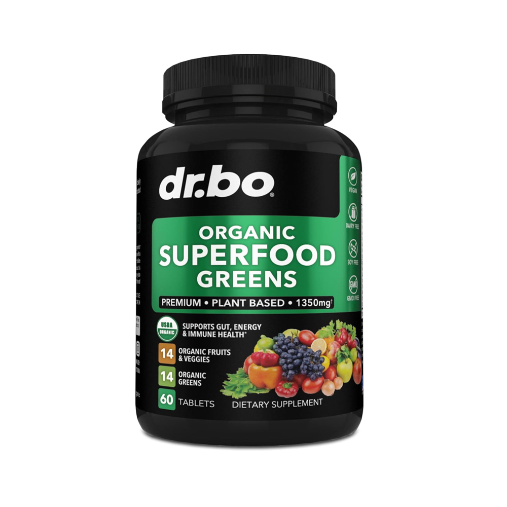 Dr. Bo Organic Superfood Greens Tablets