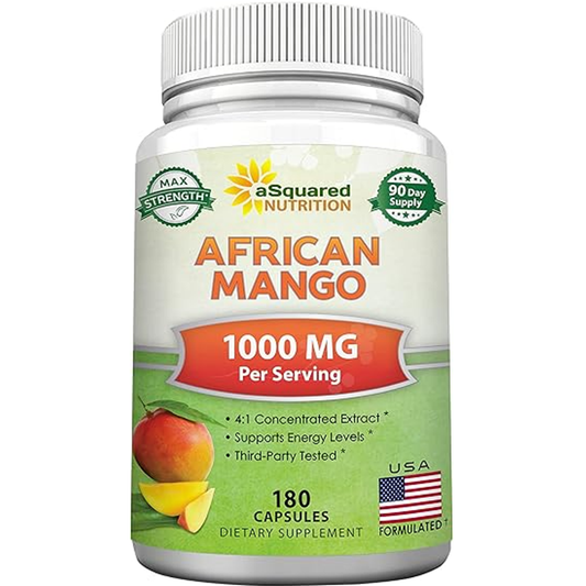 aSquared Nutrition African Mango – Energy & Metabolism Support