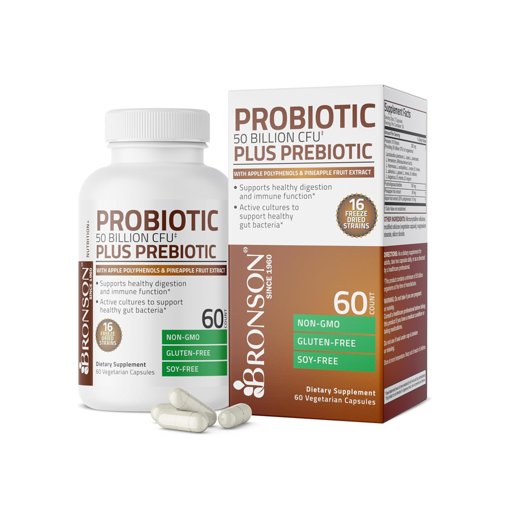 Bronson Probiotic 50 Billion CFU Capsules