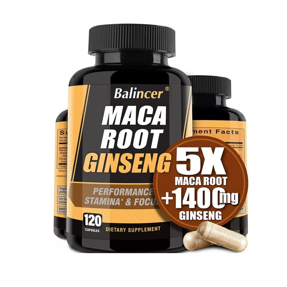 Balincer Maca Root Ginseng Capsules