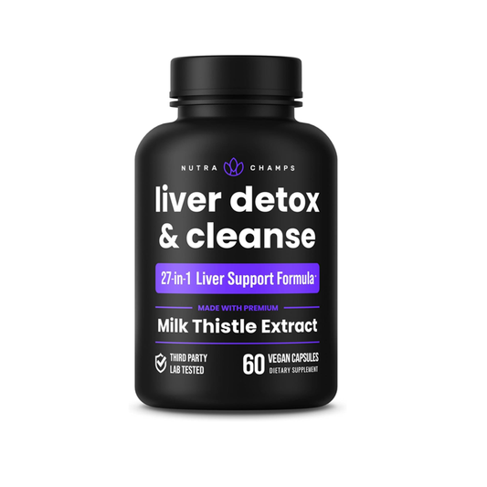 NutraChamps Liver Detox and Cleanse Capsules